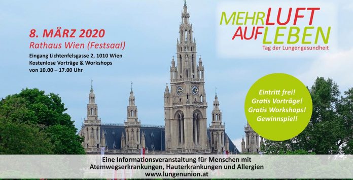 Rathaus Tag der Lunge 2020