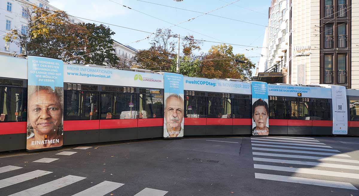 Neue Kampagne: Mehr Bewusstsein für COPD
