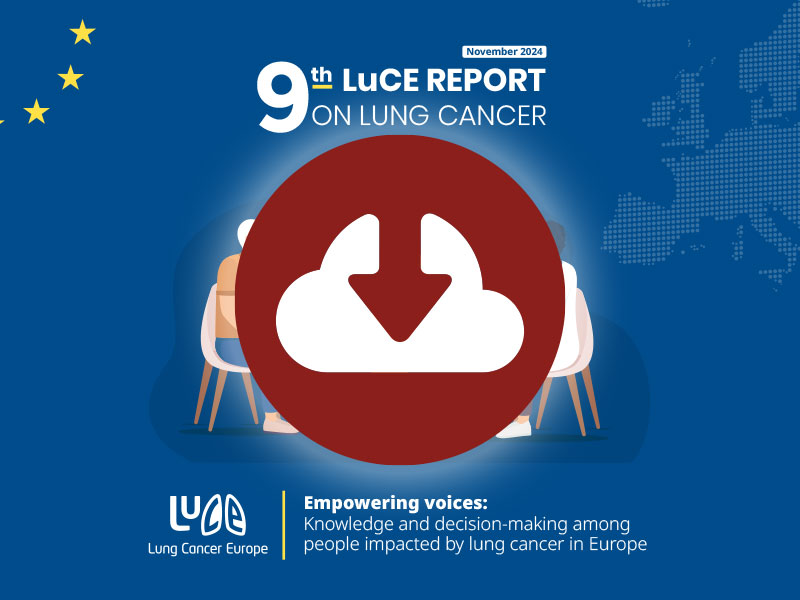 PDF-Report komplett: Empowering voices: Knowledge and decision-making among people impacted by lung cancer in Europe