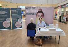 Aktionstag „Wie fit ist deine Lunge?“ am 25.10.2025 im Westfield Donauzentrum