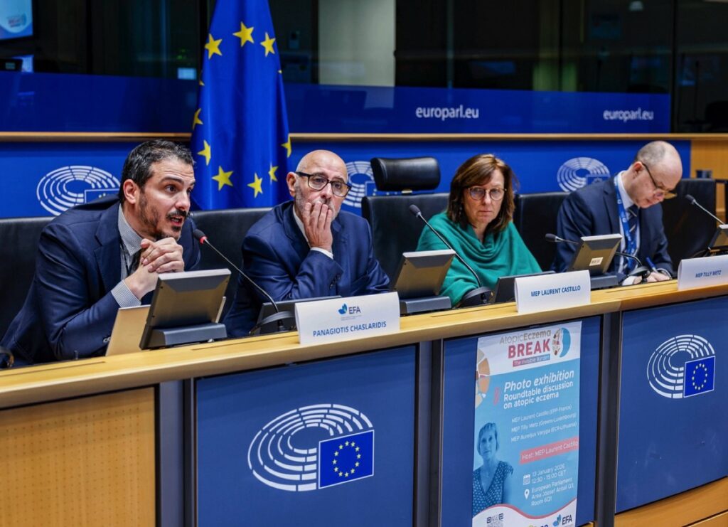 13.01.2026: EFA-Patientengemeinschaft für atopisches Ekzem präsentiert ihre persönlichen Erfahrungen im Europäischen Parlament