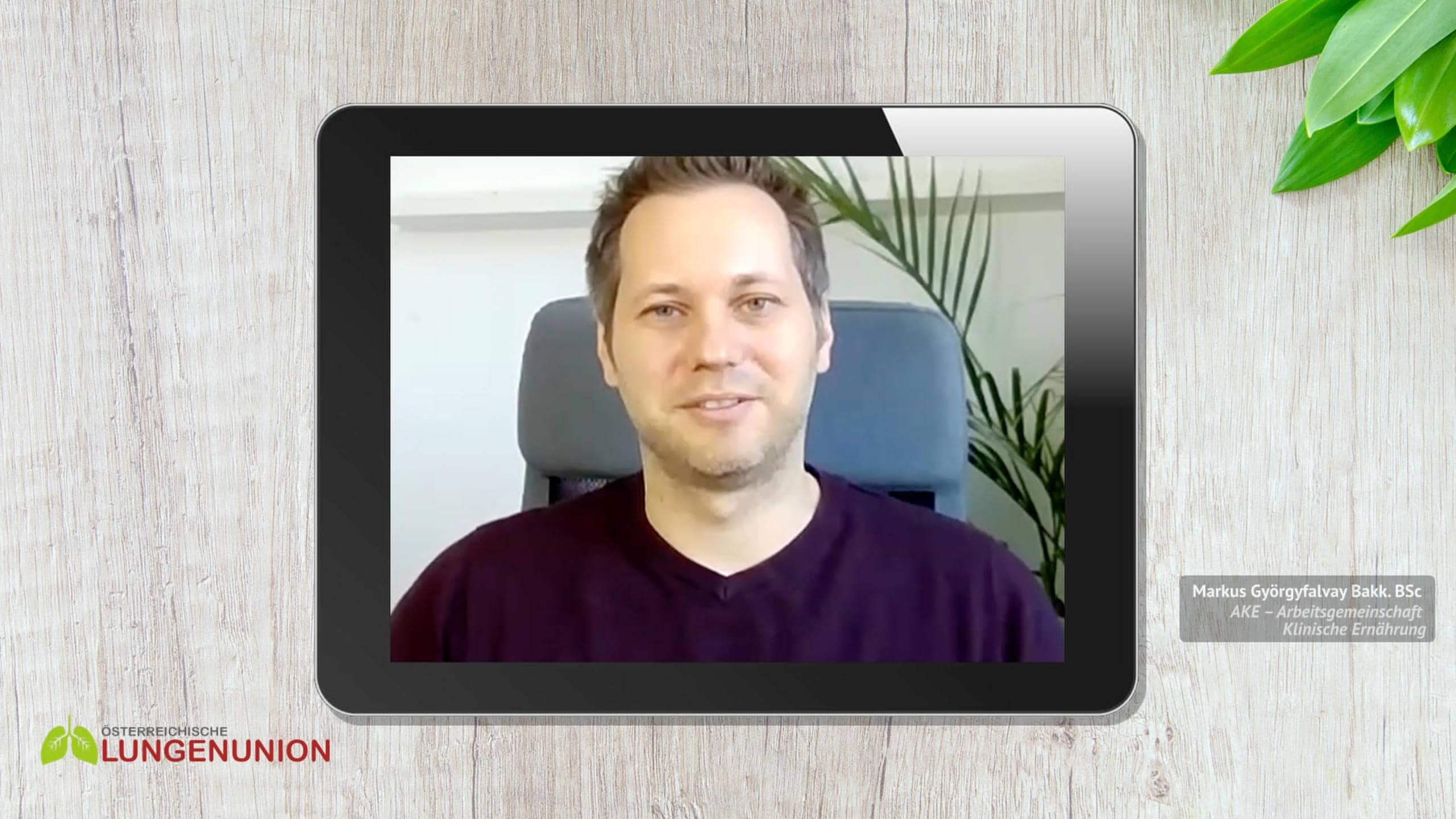 Markus Györgyfalvay, Bakk., BSc. / Videoserie Lungenkrebs – Was nun?