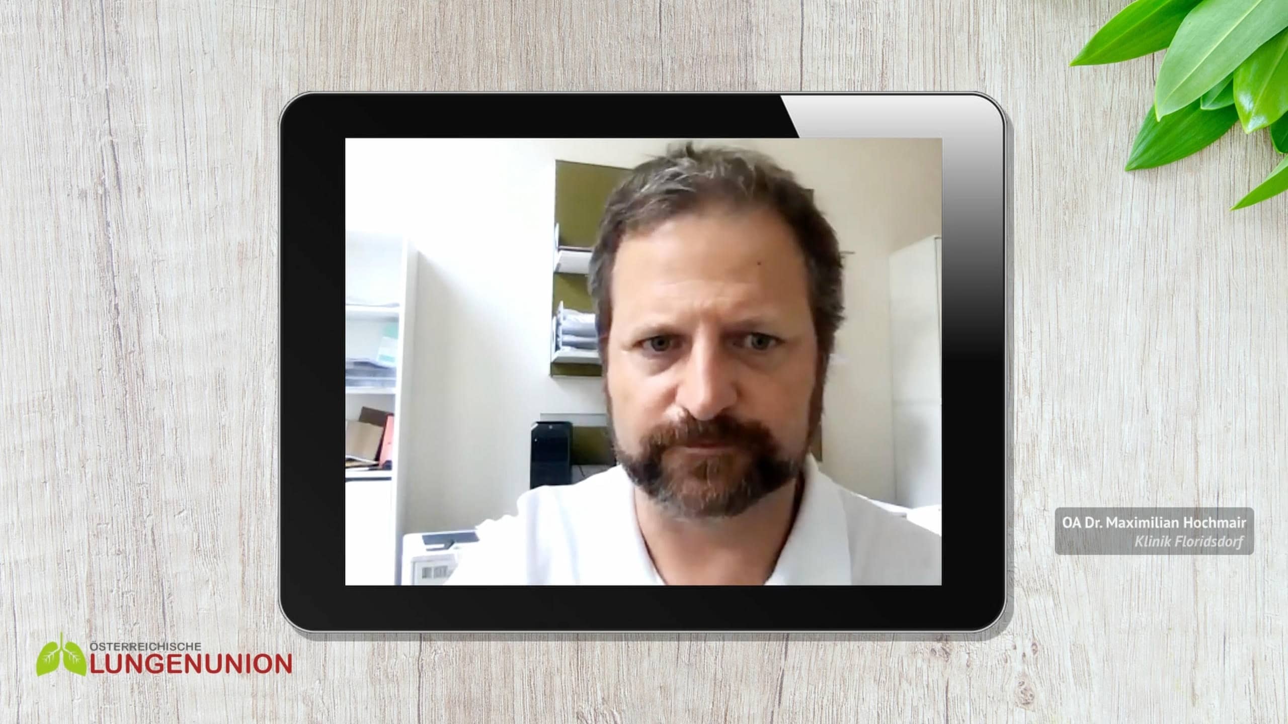 OA Dr. Maximilian Hochmair / Videoserie Lungenkrebs – Was nun?