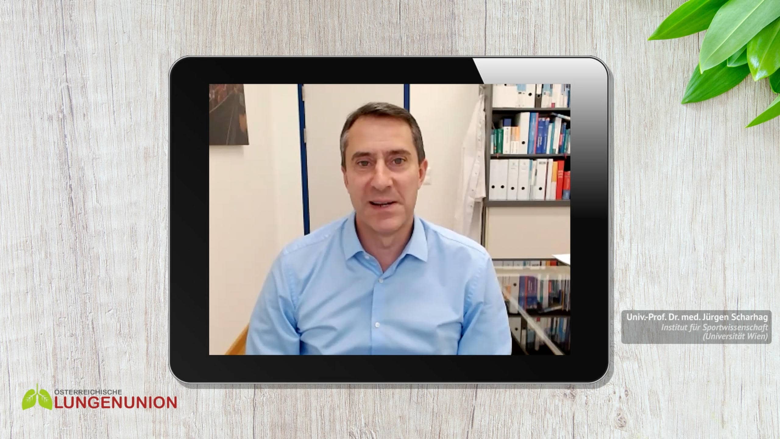 Univ.-Prof. Dr. Jürgen Scharhag / Videoserie Lungenkrebs – Was nun?