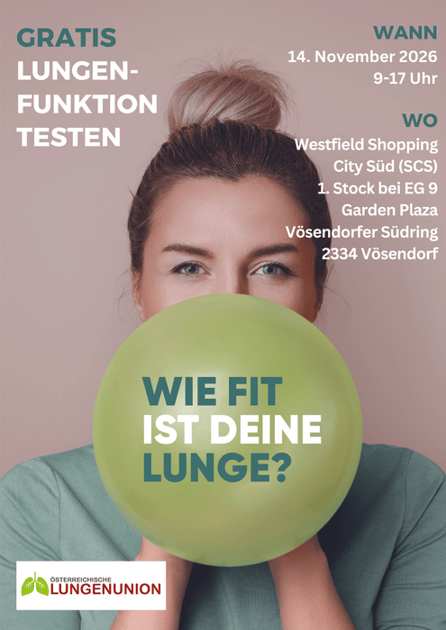 Aktionstage 2026: Wie fit ist deine Lunge?