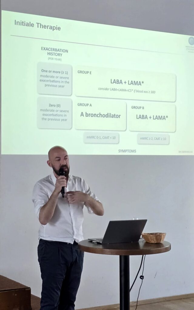 COPD-Informationsveranstaltung in Dornbirn mit Univ.-Prof. Ivan Tancevski