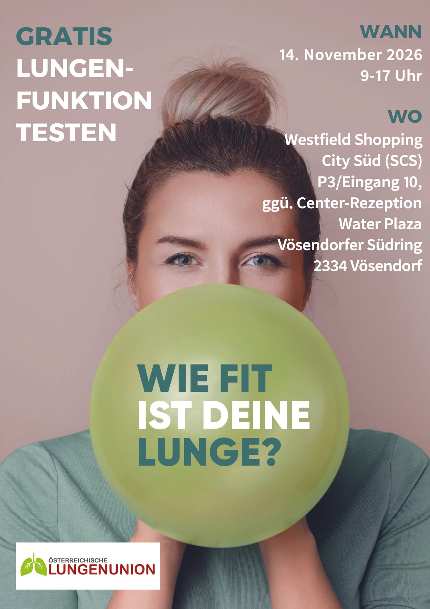 Aktionstage 2026: Wie fit ist deine Lunge?